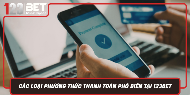 Các Loại Phương Thức Thanh Toán Phổ Biến Tại 123Bet